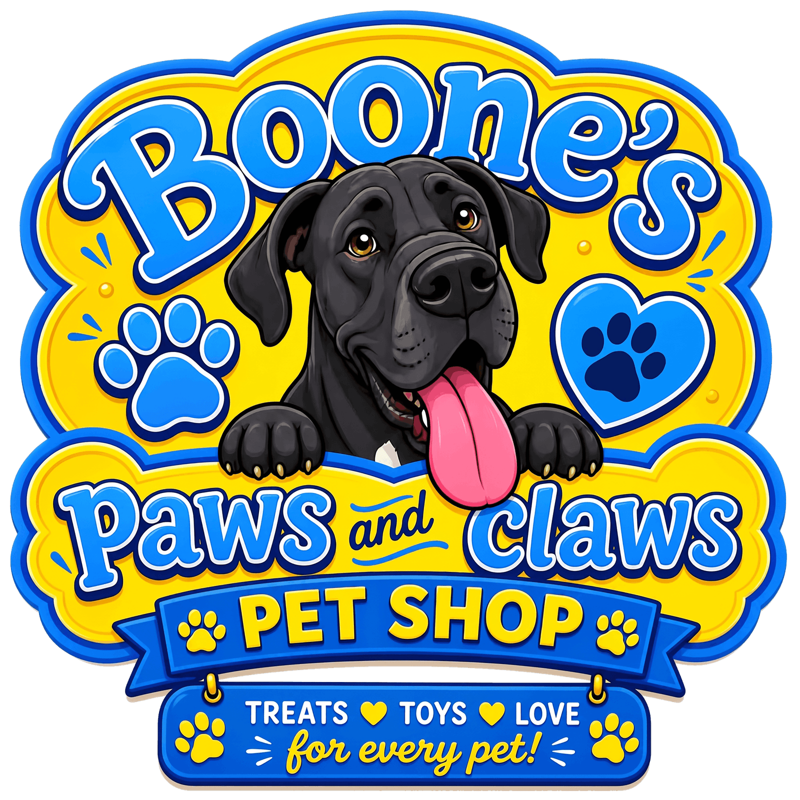 Boones Paws Claws logo